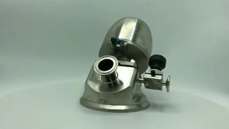Válvula de diafragma inferior do tanque com sensor
